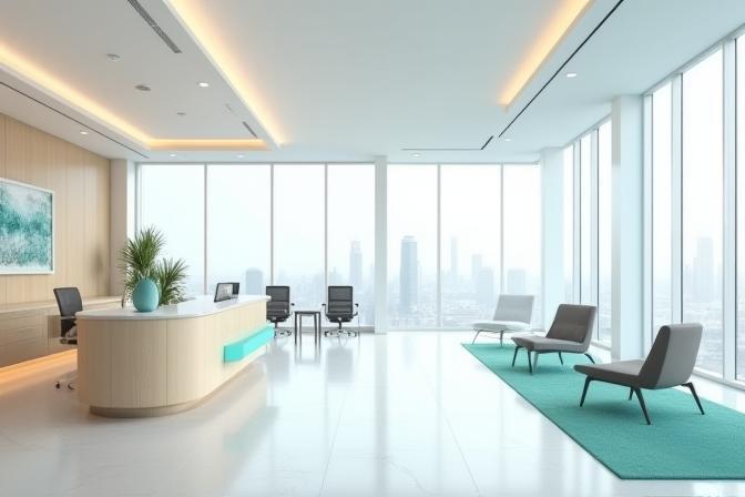 Modern office interior of Gulf Sands Tourism LLC in Dubai